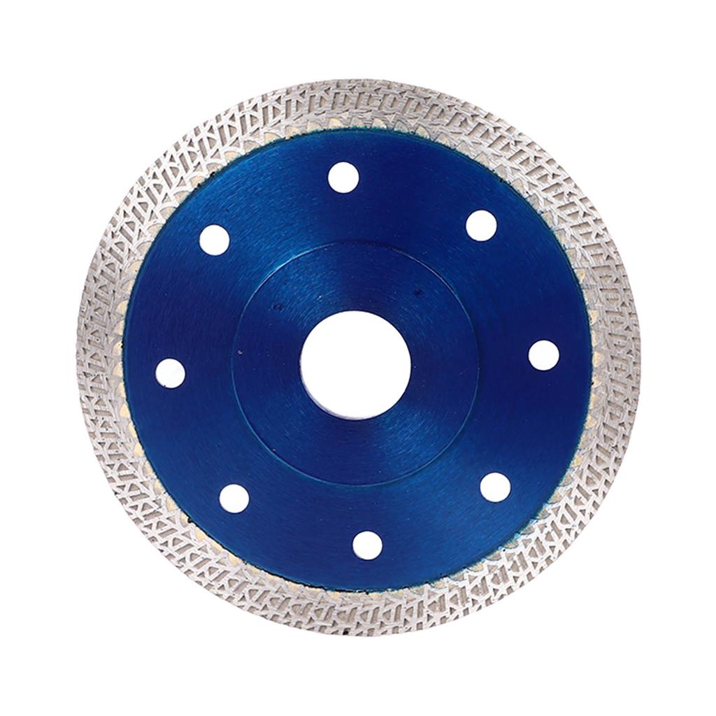Алмазный пильный диск Круглый волнистый диск Диск для угловой шлифмашины для резки керамической плитки Синий