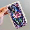 Цветные Оконные Цветы Мягкий Чехол для Телефона для iPhone 17 Pro Max 14 Plus 11 Air 17e XR XS Max 12 Mini 13 Pro 15 16