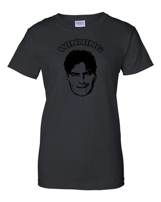 Женская рубашка Charlie Sheen Winning