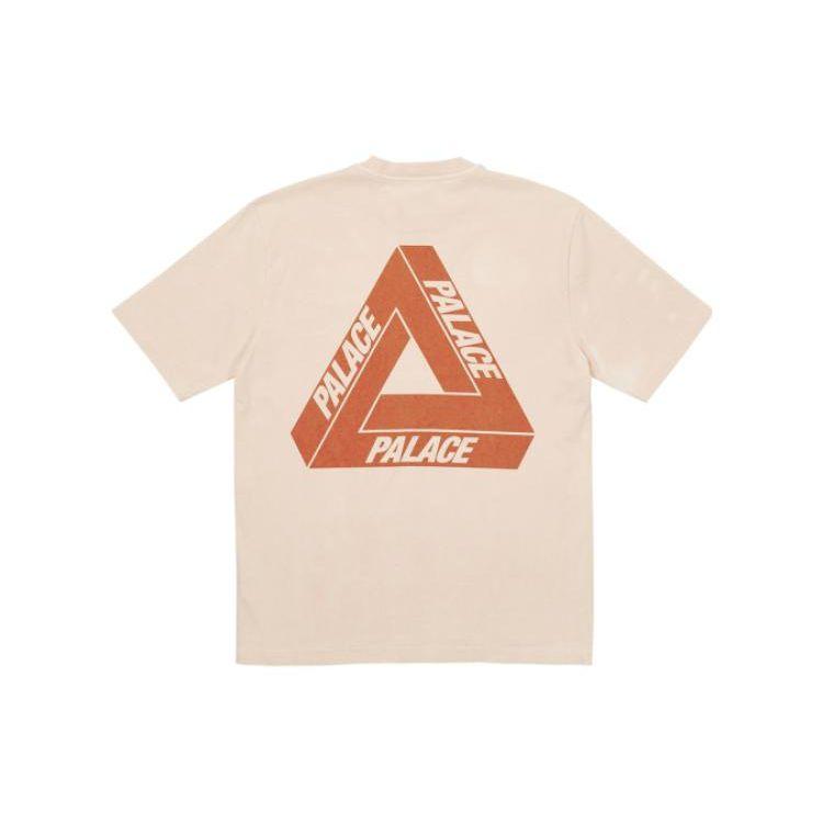 Palace Футболка Reacto Tri-Ferg Оранжевые топы унисекс P24ES033