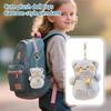 Bell Figurine Backpack Ornament Plush Toy Keychain Ornament Doll Machine Doll