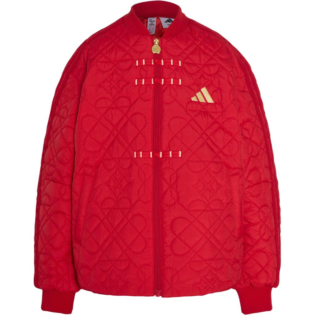 adidas Детские утепленные куртки с воротником-стойкой умеренной плотности KG5941