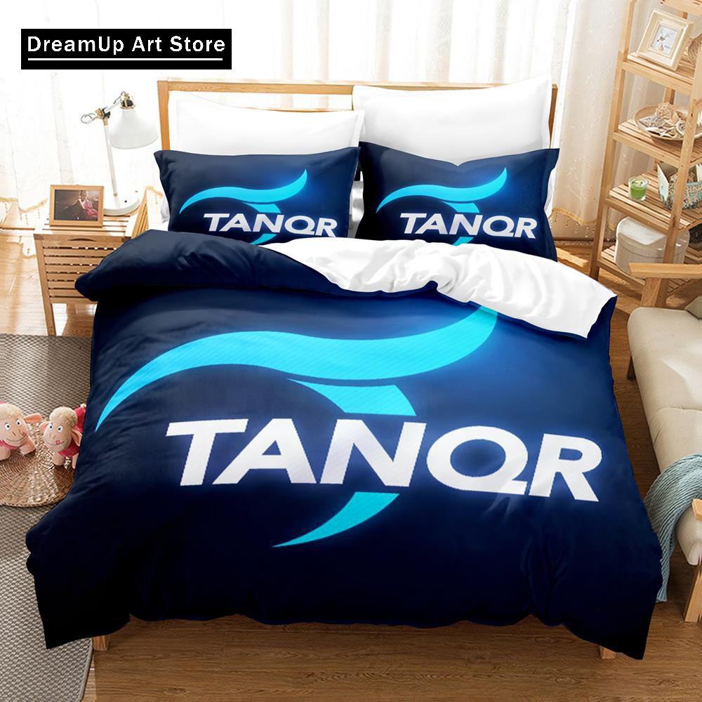 3D-принт модный комплект постельного белья Tanqr Merch для мальчиков и девочек, двуспальная кровать, полноразмерный пододеяльник, наволочка, кровать для взрослых, спальня
