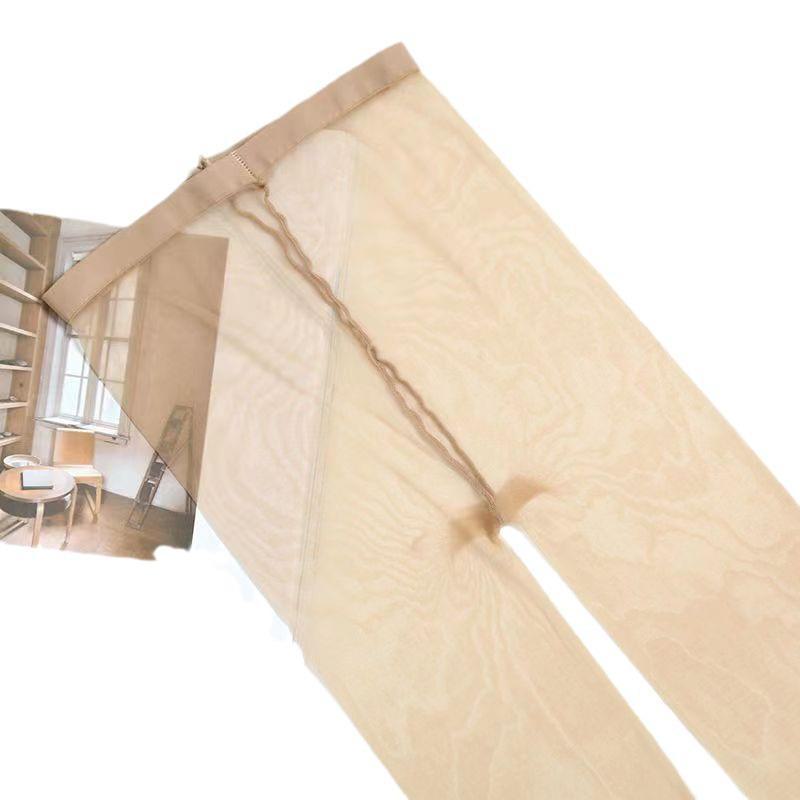 Ультратонкие бесшовные чулки из черного шелка — сексуальные, прозрачные, не застревающие, для женщин