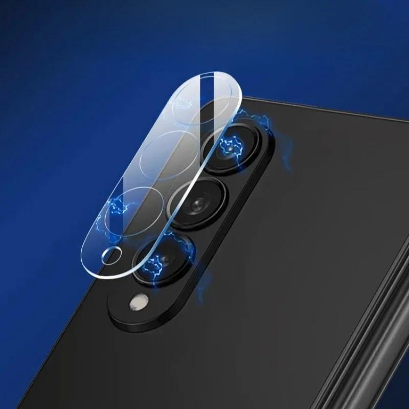 1-3 шт. Задняя HD Закаленная Стеклянная Крышка Камеры Для Samsung Galaxy Z Flip Fold 8 7 6 5 4 9H Анти-Отпечатки Пальцев Защитная Пленка для Объектива Колпачок
