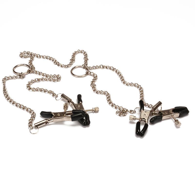 Sexy Nipple Clamps Bdsm Fetish Erotic Toys Sex Games Toy Tools Couples Stimulator Chain Clips Collars Adult Products For Women 
