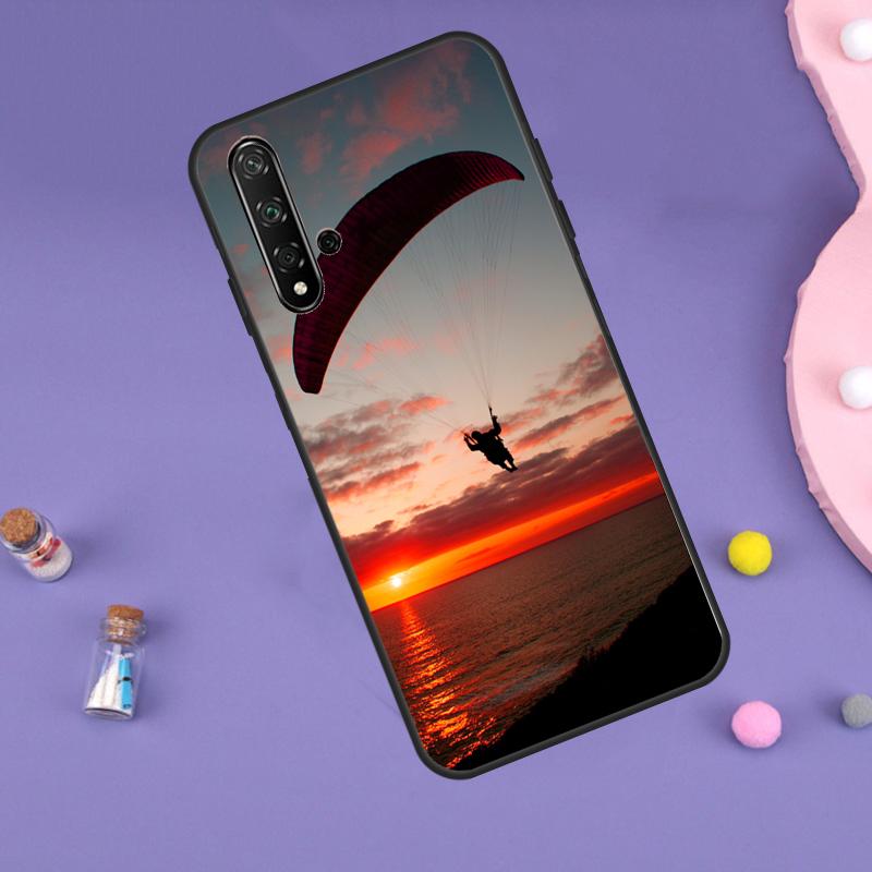 Спорт Парапланеризм Для Huawei Nova 7i 8i 11i 12i 12s 9 10 SE Y60 Y61 Y70 Y72 Y73 Y90 Y91 P20 P40 P30 Lite Чехол