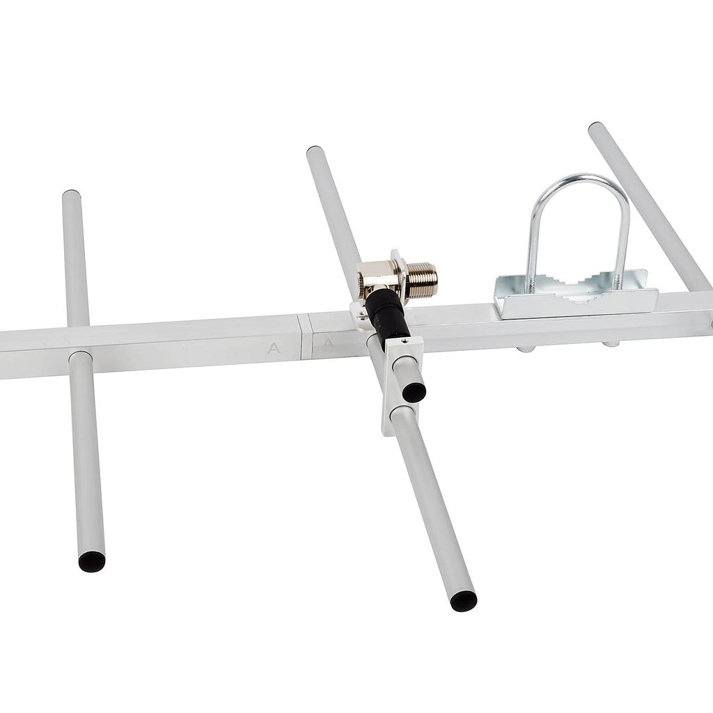 UHF Compatible 7 Element YAGI Yagi Antenna MJ Type Connector with U Type Bolt High Gain High Gain Outdoor Antenna Installation Required For Radio