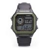 Ae 1200whb 1bvdf Ae 1200whb 1b Digital Square SportS Soldier World Time Men S Urethane Watch