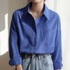 Navava Women Daily Office Clean Plain Long Sleeve Shirt Nb3084