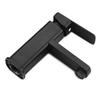 Kitchen Sink Faucet Cold Hot Water Plastic Quadrate Black for Bathroom Kitchen Hotel