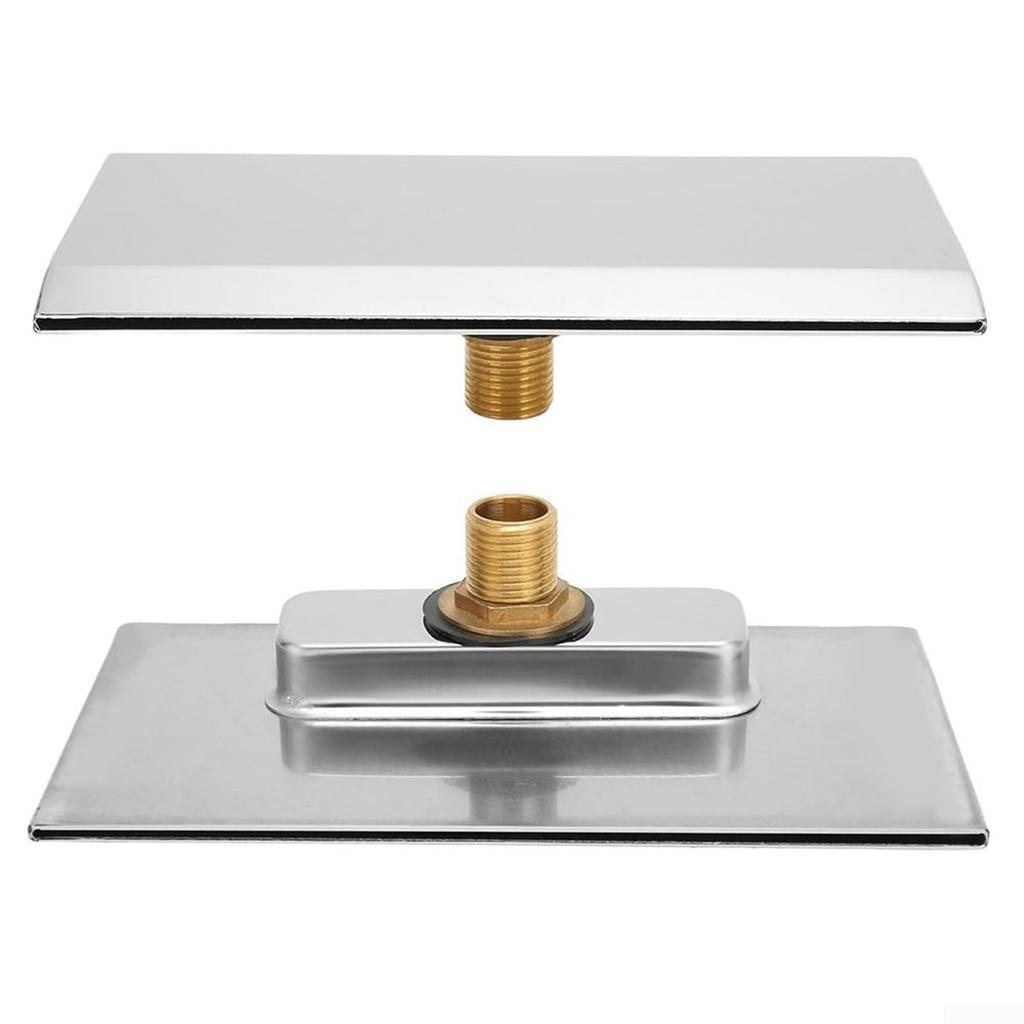 Pool Water Fountain Pool Waterfall Fount Stainless Steel Water Sprinklers Wall Mounted Waterfall Water Outlet Nozzle