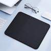 Чисто черный коврик для мыши, утолщенный игровой коврик для офисной мыши