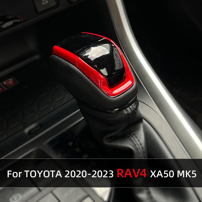For Toyota XA50 2020 2021 2022 Rav4 2023 Accessories Car Gear Shift Head Collars Car Shift Knob Cover Protection Interiors