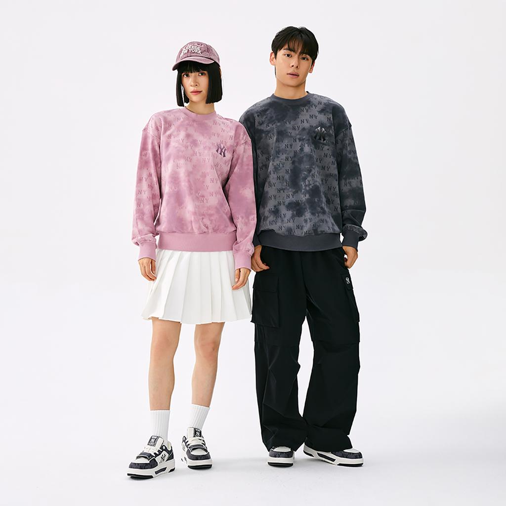 MLB Свитшот унисекс New York Yankees 25FW Светло-розовый 3AMTM1154-50PKL
