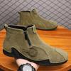 Men's Leather Shoes Casual Sneakers Plus Size 39-46
