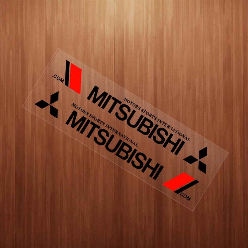 Для Mitsubishi Asx Lancer Pajero 4 Outlander 3 Xl l200 EX10 X 2 шт. Декоративные наклейки на кузов автомобиля наклейки для защиты дверей от царапин