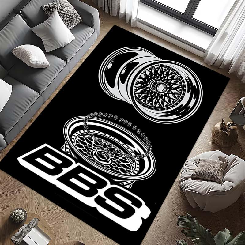 Baumgartner Brand Schiltach Wheels carpet Living room and bedroom mats printing Art Dormitory decoration Office chair cushion