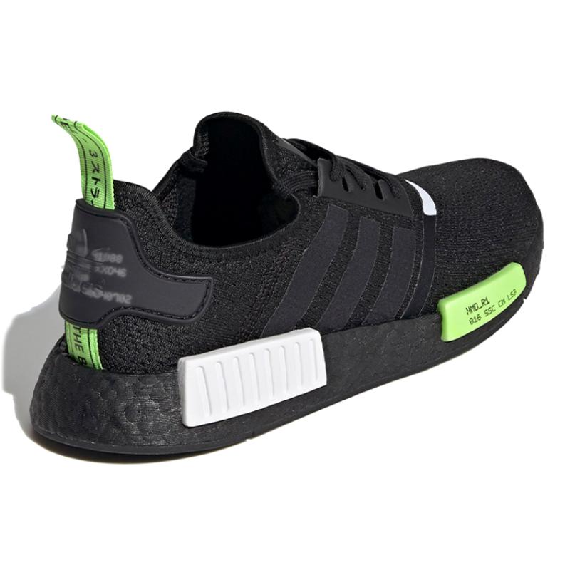 Adidas Кроссовки NMD_R1 Core Black Signal Green EF4268