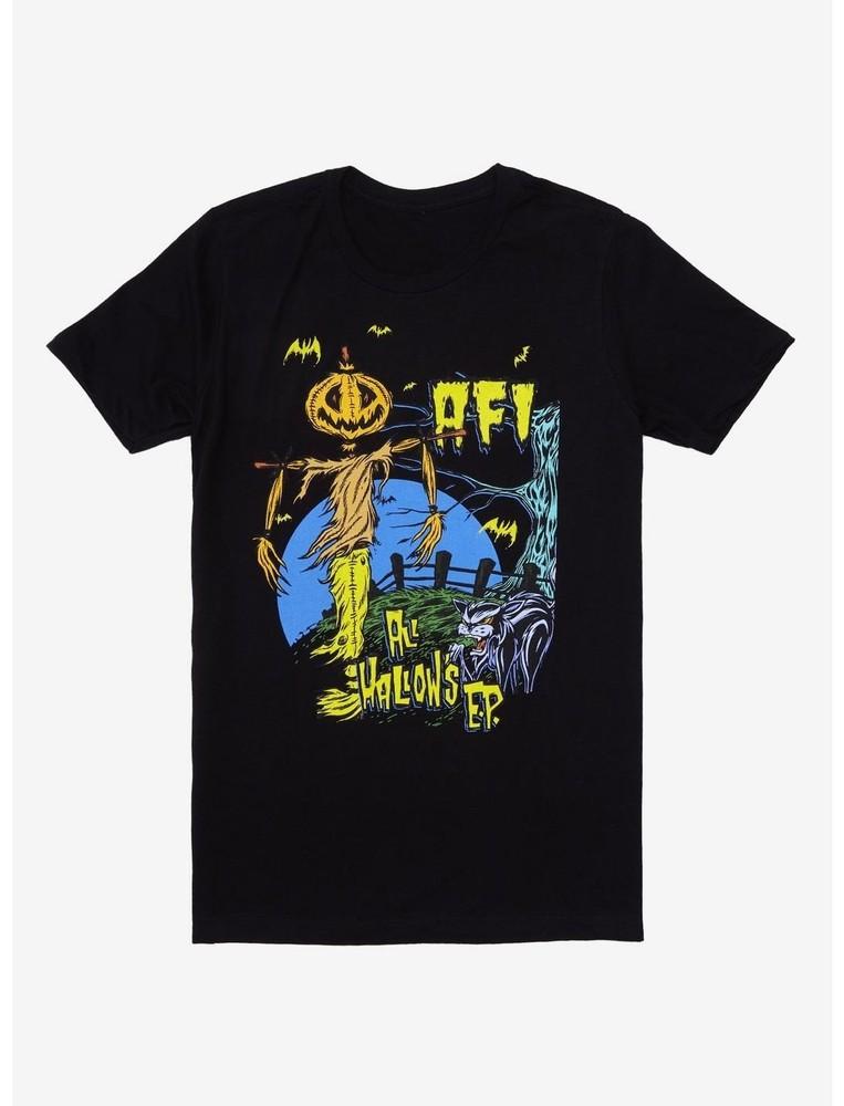 Rare Hot AFI Band All Hollow#039;s E.P. Gift Funny Black S5XL Shirt HL059 Unisex T-Shirt