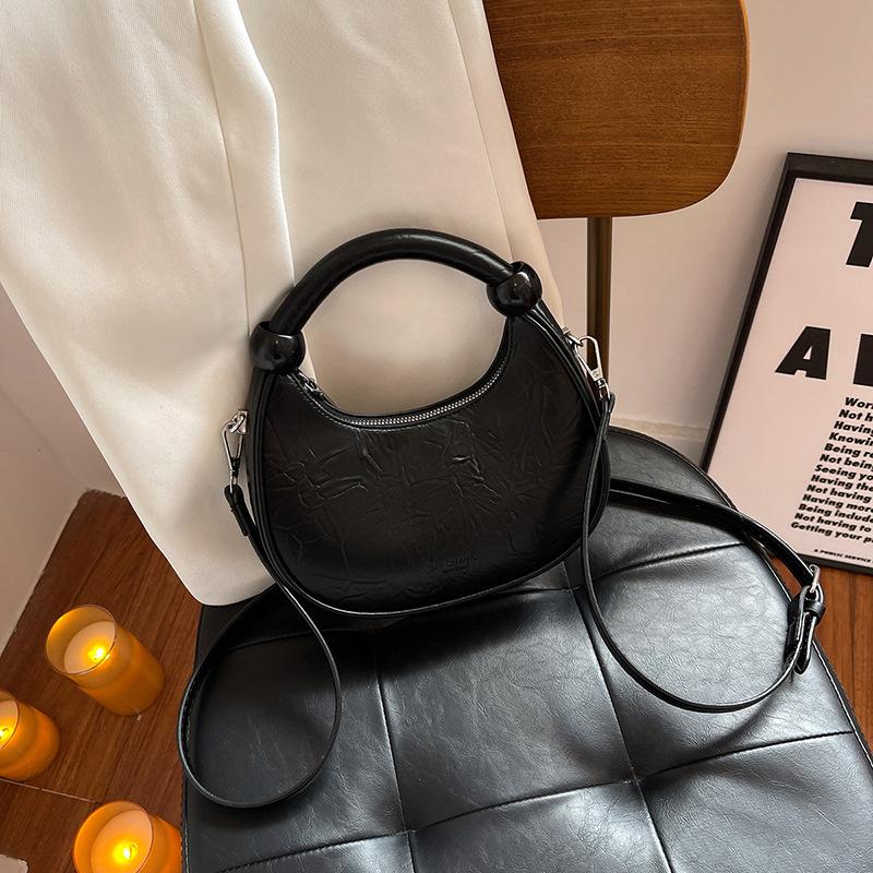 Простые однотонные женские сумки, универсальный женский кошелек, сумки через плечо, повседневная текстура