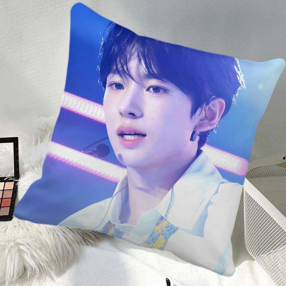 Riku Nct Wish Pillow Case Square Pillow Bedroom Sofa Leisure Comfort Cushion Car Home Decoration