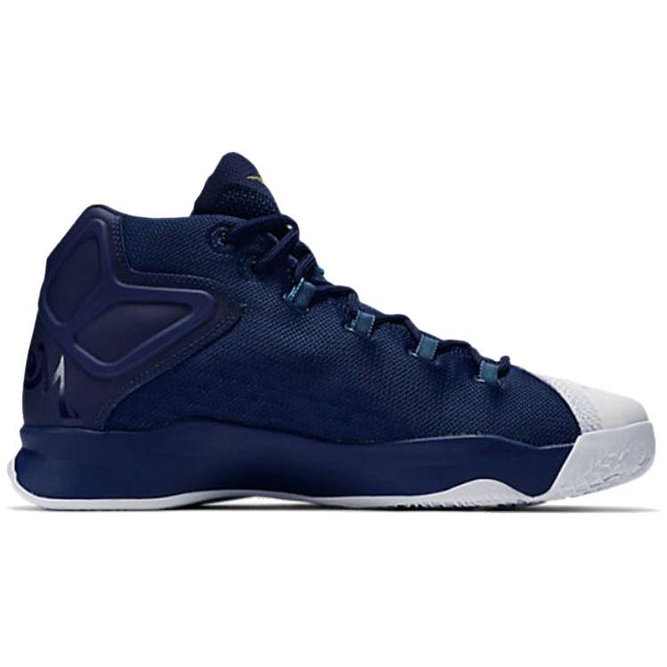 Jordan Melo M12 X Synthetic Leather Non slip Lightweight Mid top Basketball Shoes Men's 829219-194
