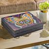 Special-shaped Diamond Painting DIY Butterfly Resin Jewelry Box Containers Desktop Decorative Storage Organizer Case Dropship