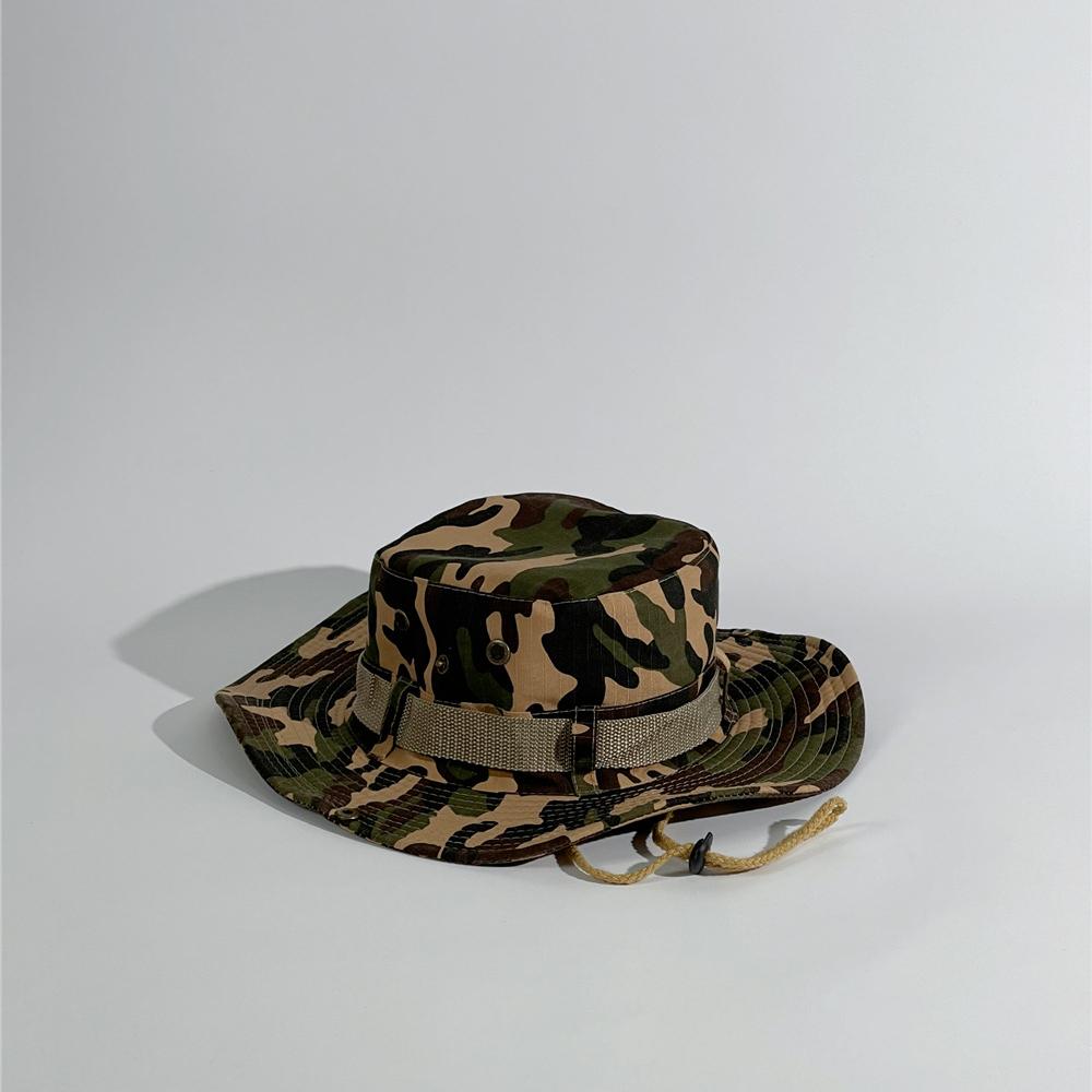 Summer Outdoor Fisherman's Hat Camping Sun Hat Fishing Hiking Hat Jungle Sun Hat