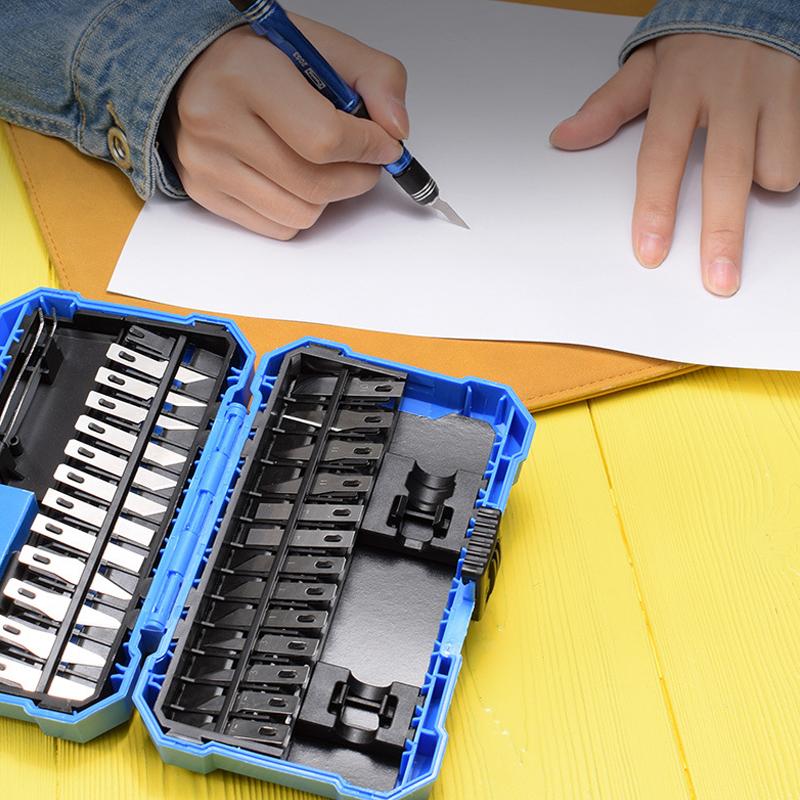 29 шт. набор ножей для резьбы из углеродистой стали, ремесленные изделия, гравировка, наборы резцов для деревянной ложки, ремонт модели, многоцелевой скульптурный скальпель