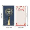 Rectangular Chinese New Year Greeting Card Chinese Style Holiday Cards  Business