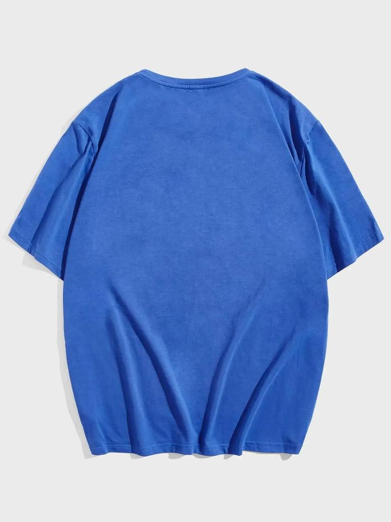 Midwestern Usa City Letter Graphic Printing Men T-Shirt Fashion Oversize High Quality Tops Summer Breathable Tshirts Cotton Tops