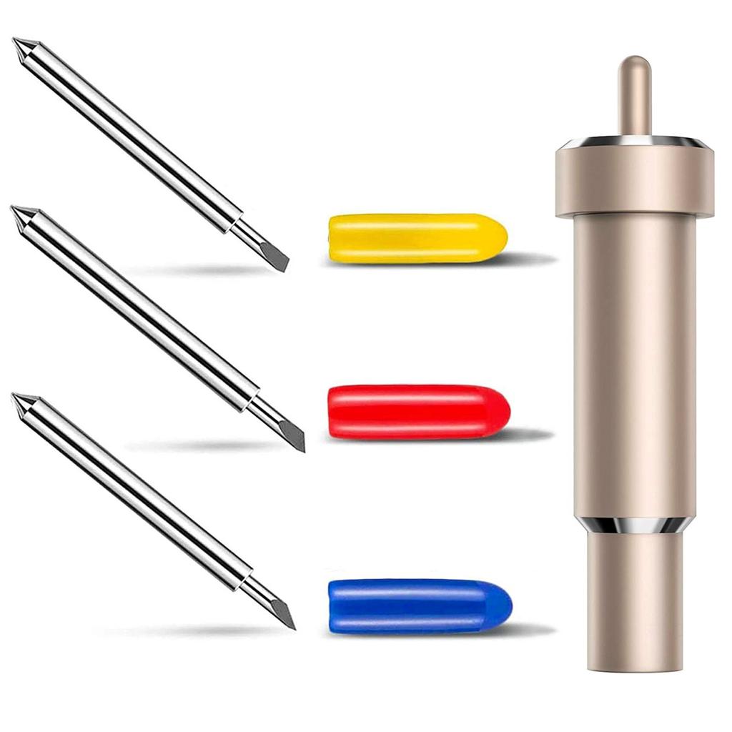 Лезвия для Cricut Explore 3/Air 2/Air/One/ Cricut Maker 3/Maker Прочный корпус 30/45/60 градусов Лезвия для плоттера для резки Cricut