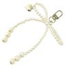 Sparkling Keyring with Dazzling Bowknot Pendant Stylish Bowknot Pendant Keyring Lovely Phonechain Key Chain Decoration