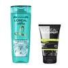 Набор L'Oreal Men Expert Oil Control Очищающее средство и Увлажняющий шампунь против перхоти