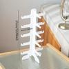 Plastic Sunglasses Show Rack Holders Eyeglasses Display Stand Storage Holder Glasses Shelf Home Organizer Space Saving Shelf