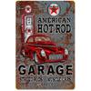 Hot Garage Pinup Girls Rod Metal Tin Signs Posters Plate Wall Decor for Garage Bars Man Cave Cafe Clubs Retro Posters Plaque