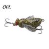 Saltwater Fishing Lure 5G/4.8CM Bionic Wasp Topwater Lure, Floating Hard Hornet with Acoustic Bass Noise Steel Ball, Artificial Insect Bait