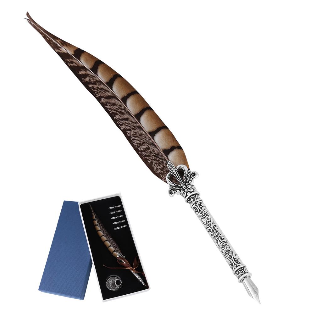 Антикварная перьевая ручка перо перо писчая ручка канцелярские принадлежности для бизнеса офисные принадлежности (# 2)