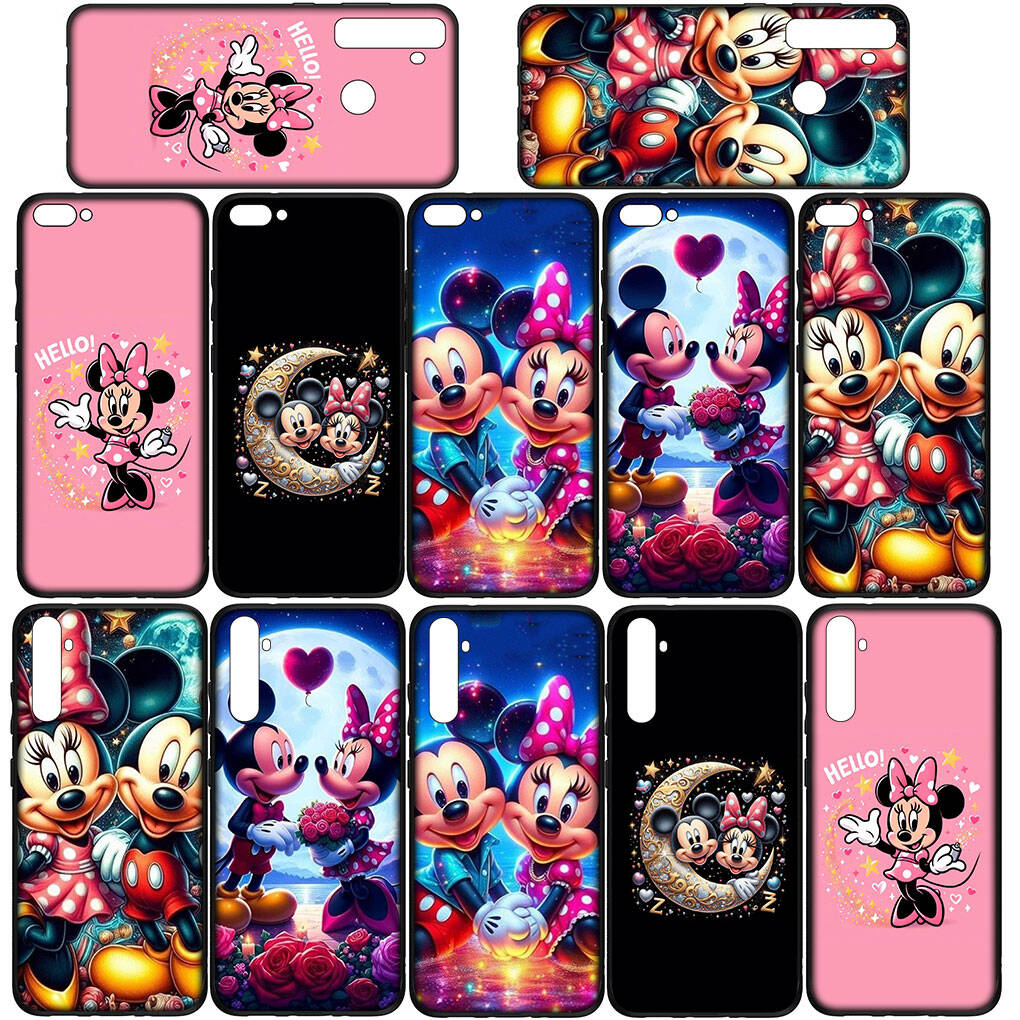 Чехол для телефона для iPhone 17 16 15 Xiaomi Poco F8 F7 X7 X6 M8 C85 C75 C71 Redmi Note 14 13 12 11 Pro Max A4 14C 13C 15C Новый милый чехол Микки Маус и Минни