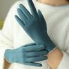 And Winter Cycling Ski Plus Fleece  Gloves Korean Style Mittens De velvet Women  Gloves