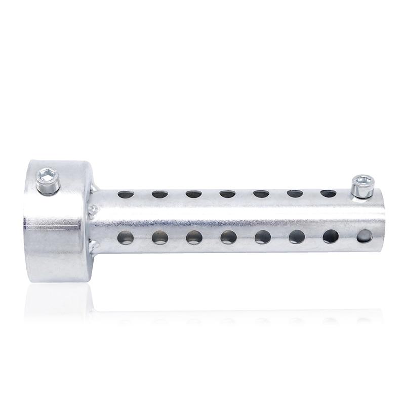 Универсальный мотоциклетный серебряный глушитель выхлопа DB Killer, глушитель, перегородка, вставка, серебряный шумоподавитель