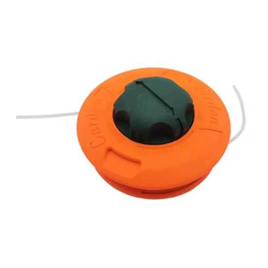 Двойная триммерная головка Алюминиевый сплав Головка для триммера Универсальная сменная триммерная головка для большинства бензиновых триммеров