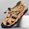 Мужские сандалии Cross-Border Large Leather Outdoor River