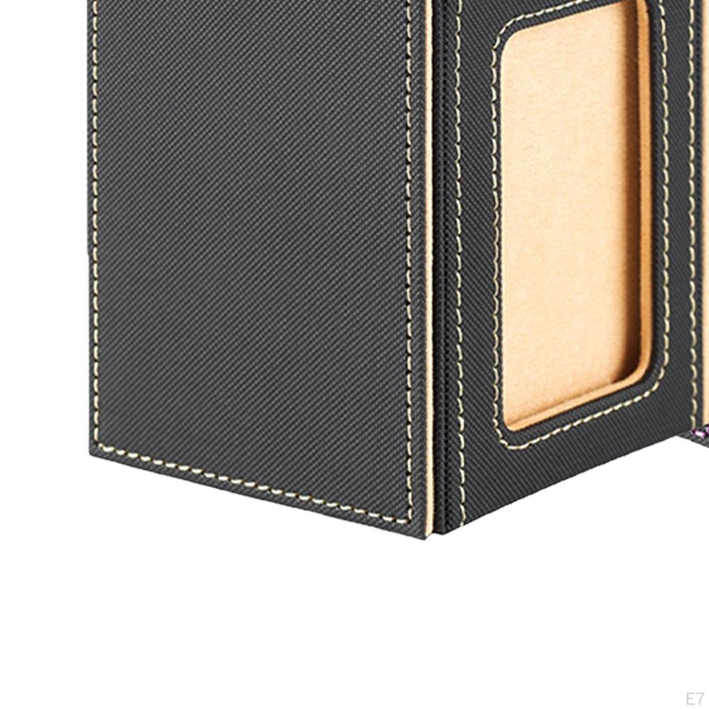 3 Pieces Card Deck Boxes Box Holding 100+ Sleeved Cards Sports Collectible
