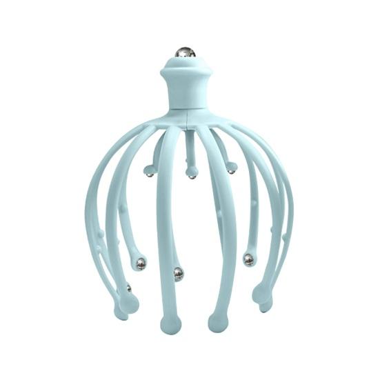 Массажер для головы Yousheng Octopus с 12 массажными когтями, портативный эргономичный дизайн, простота в эксплуатации, устройство для глубокого массажа кожи головы