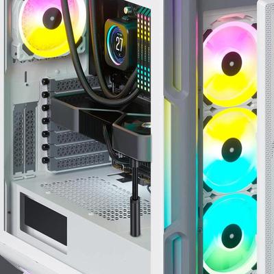 Держатель GPU видеокарты Регулируемый Телескопический Поворотный Винт Опора из Алюминиевого Сплава Вертикальный Кронштейн для GPU Держатель Видеокарты