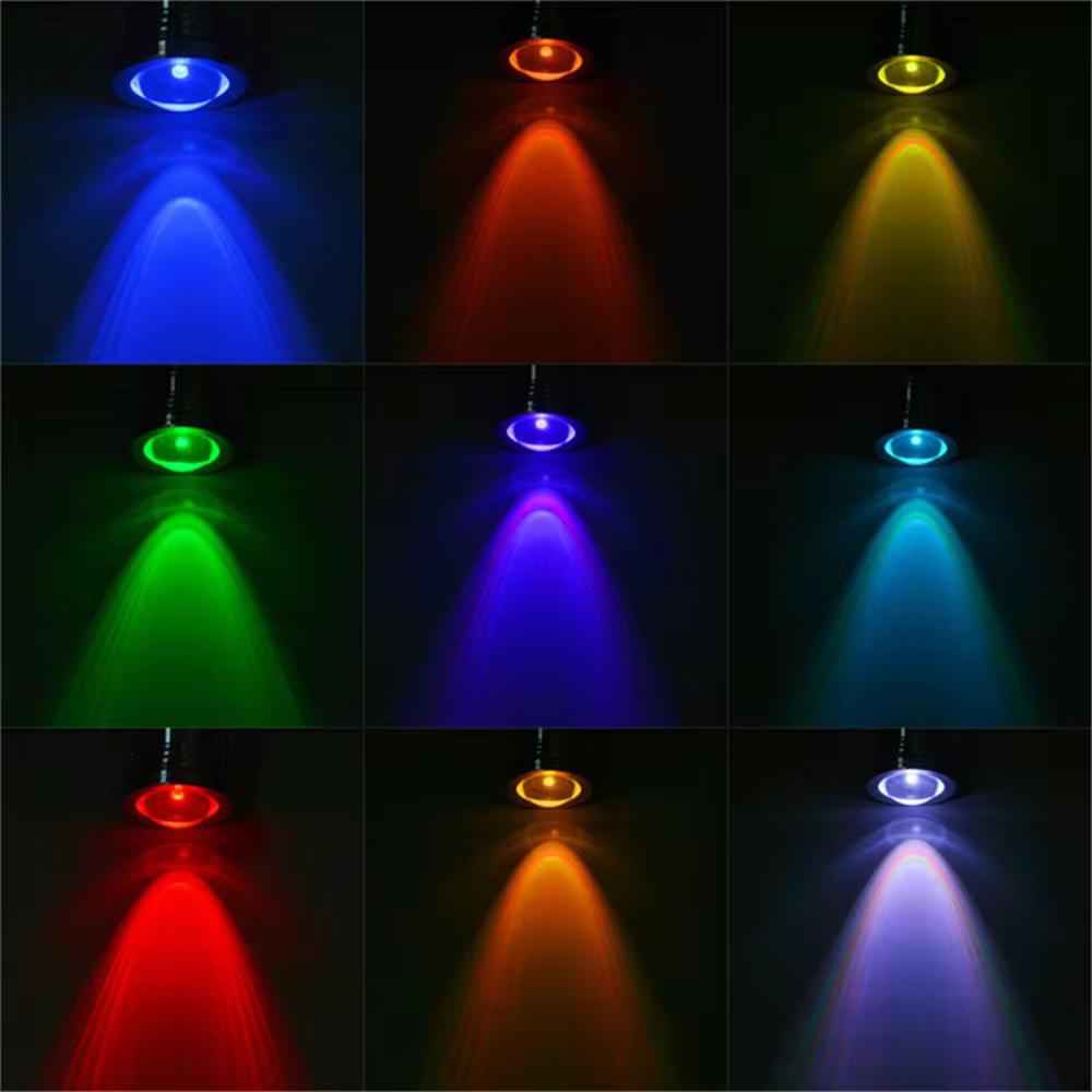 Хит продаж Водонепроницаемый RGB IP68 Светодиодный прожектор Подводный Фонтан Бассейн Пруд Аквариум Прожекторные лампы Наружный Садовый фонарь