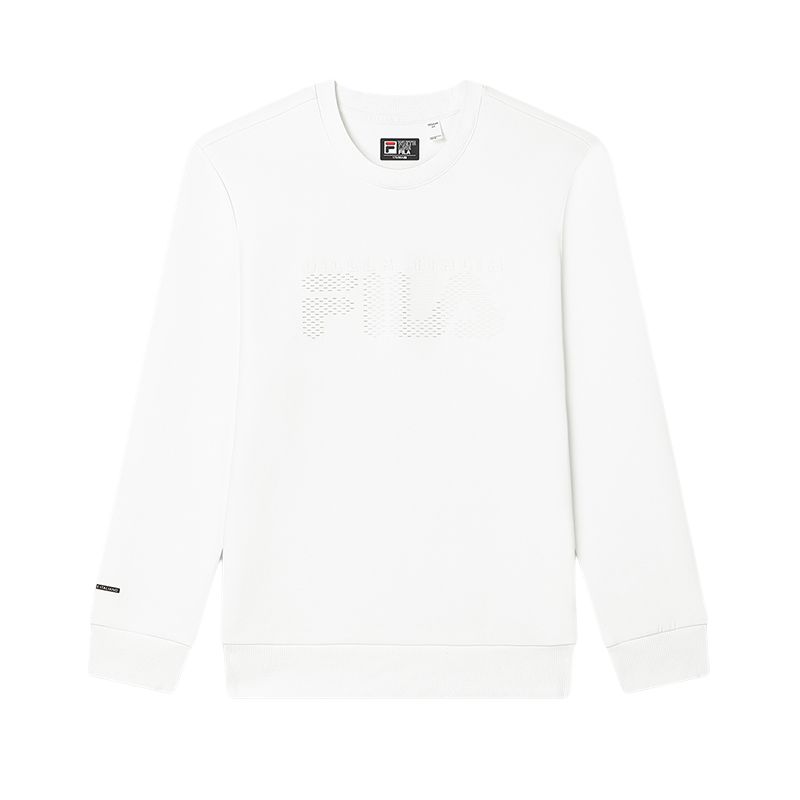 FILA Sweatshirt Men's Jade White F11M443205F-WT