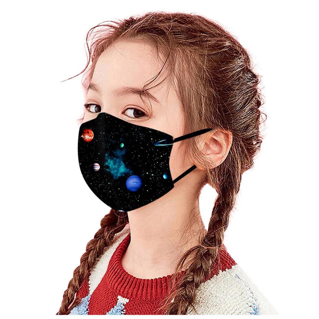 Children's  Windproof Reusable Printed Mask